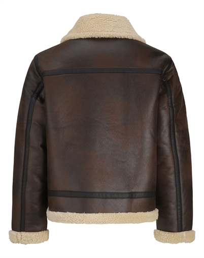 Jack & Jones - JORNorrebro Aviator Jakke - Chocolate Brown 